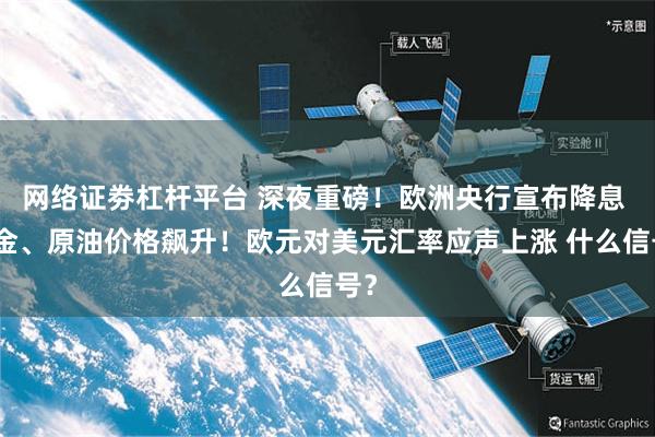 网络证劵杠杆平台 深夜重磅！欧洲央行宣布降息 黄金、原油价格飙升！欧元对美元汇率应声上涨 什么信号？