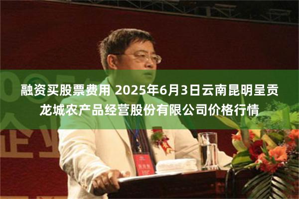 融资买股票费用 2025年6月3日云南昆明呈贡龙城农产品经营股份有限公司价格行情